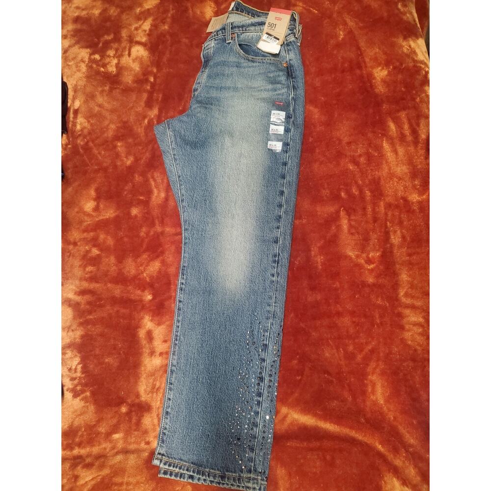 levi's women's 501 curve jeans 32x30 - Picture 2 of 4